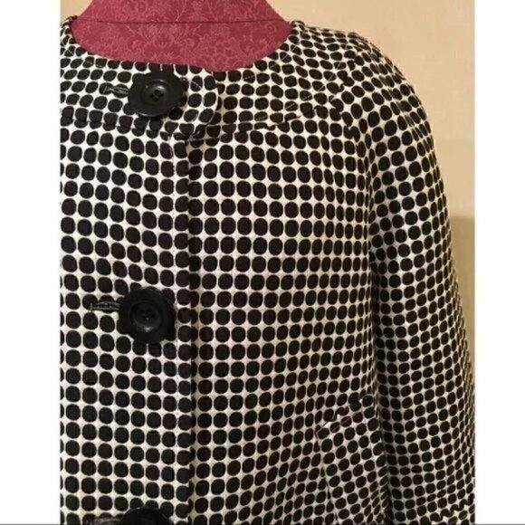 Max Studio blazer M polkadot jacket with pockets - Picture 4 of 9